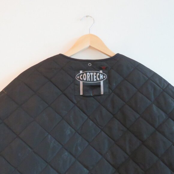 TOURMASTER Cortech Black Quilted Thinsulate Motorcycle Jacket - Men's Size L - Picture 10 of 14